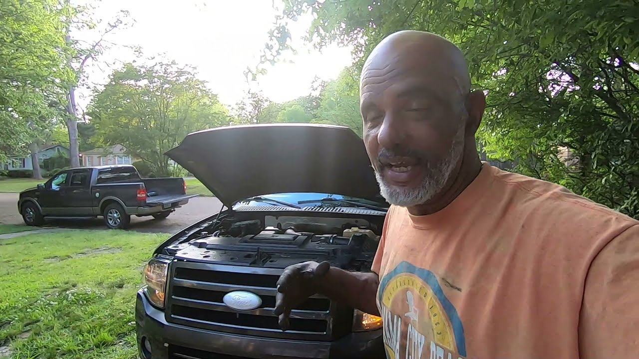 2008 ford expedition radiator removal  step by step