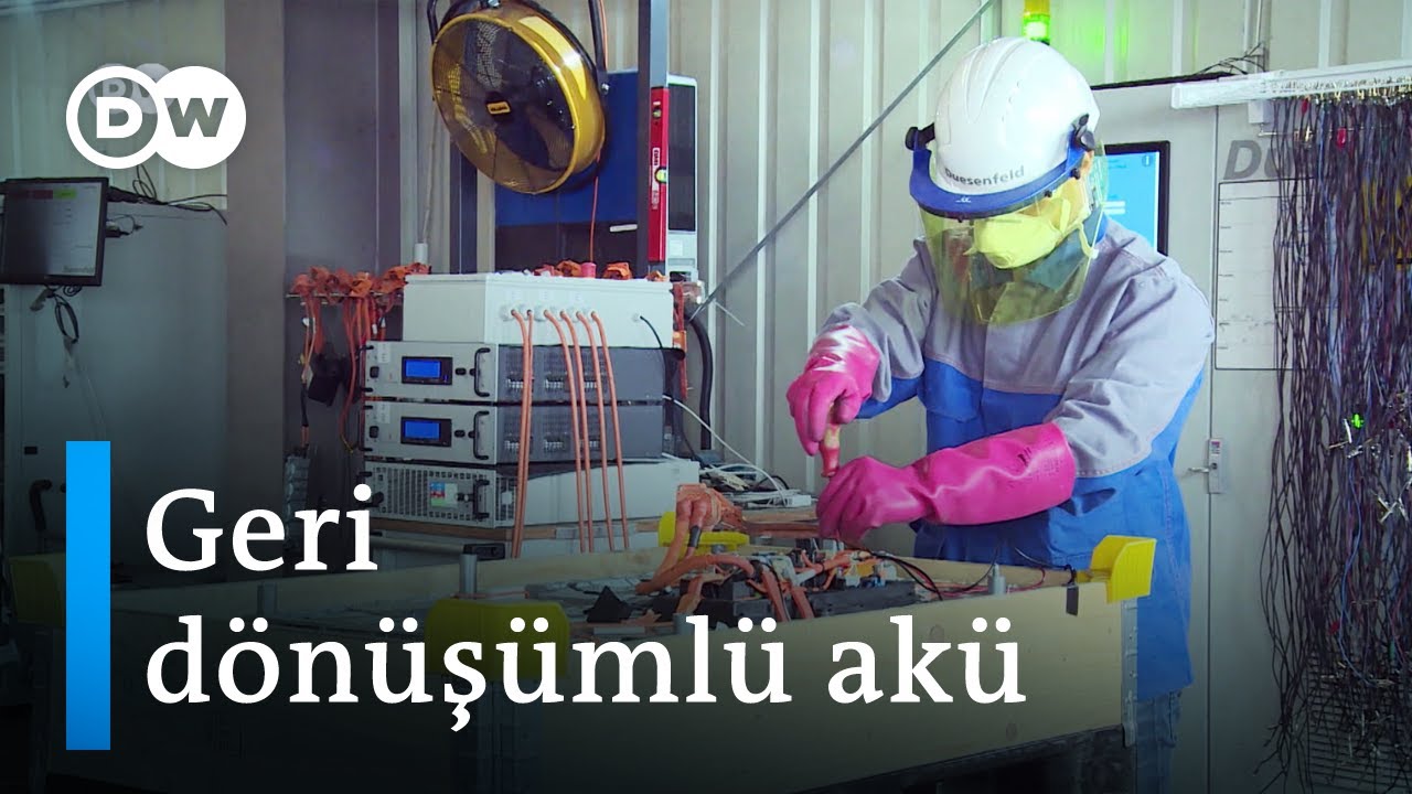 Araba akülerindeki değerli hammadeleri ayrıştırıp para kazanıyor - DW Türkçe