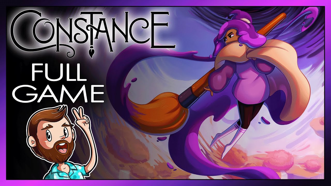 Constance FULL GAME | 2 of 2 | Stunning Hand-drawn Metroidvania!