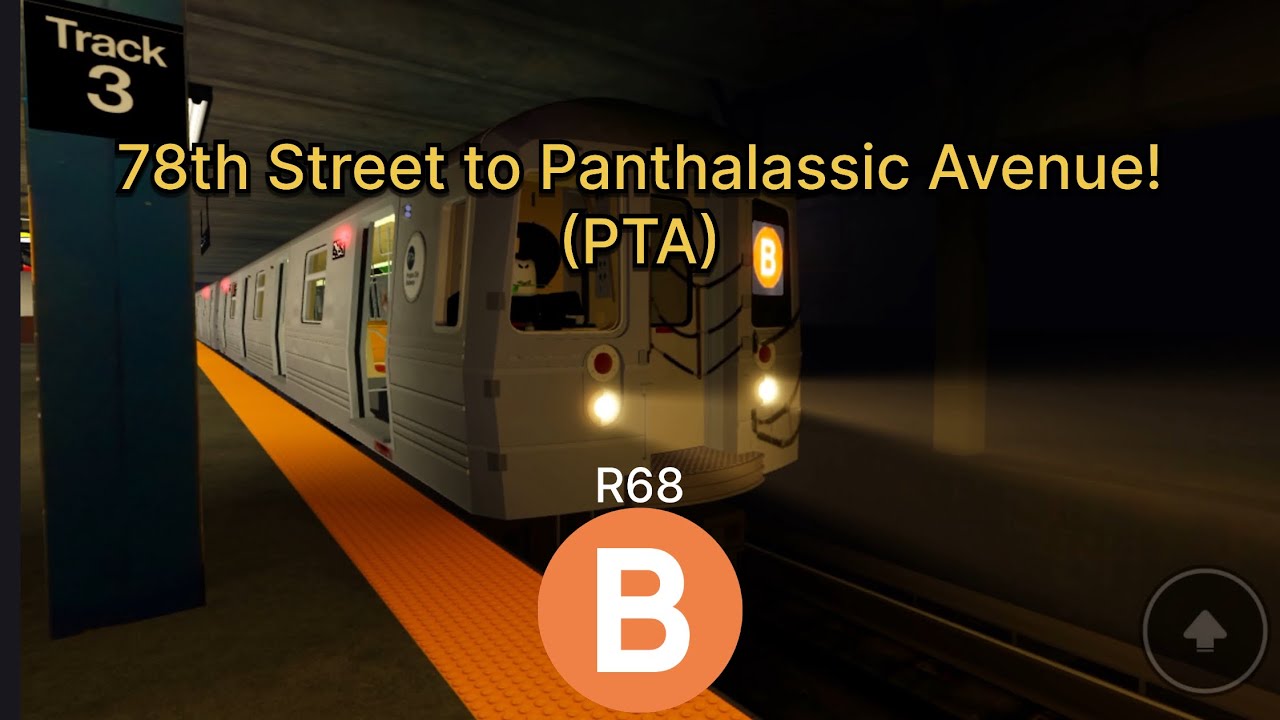 Ride the B train with Mr Cake!
