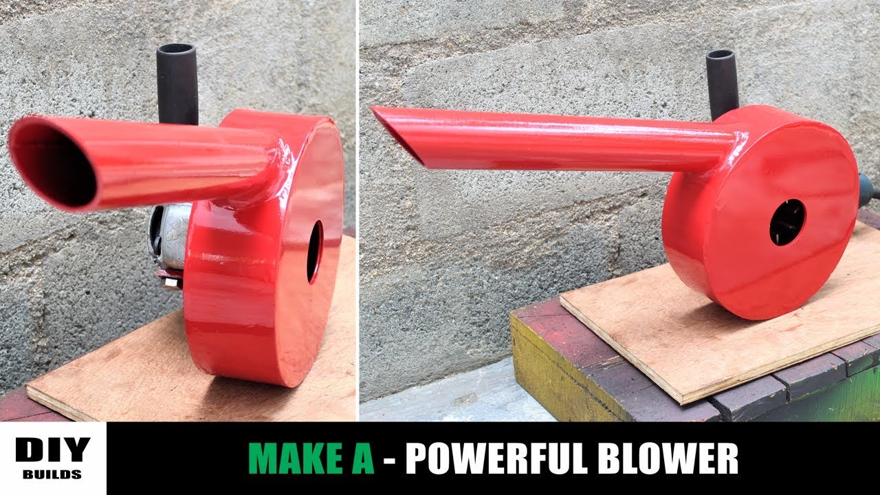 Angle Grinder HACK - Make A Air Blower | DIY