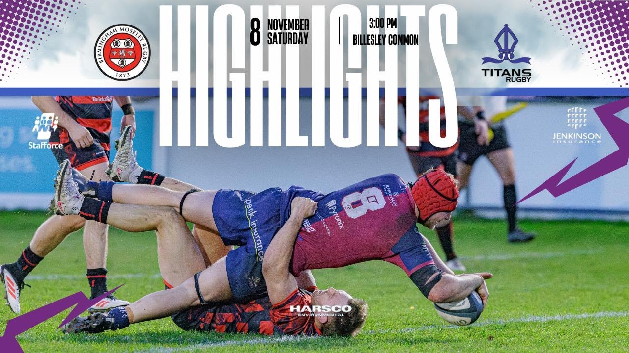 National 1 Highlights Birmingham Moseley VS Rotherham Titans