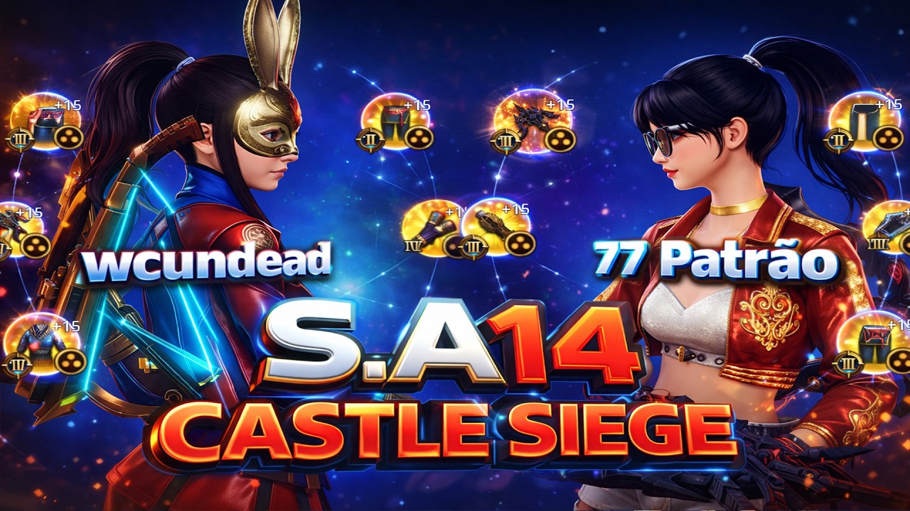 S.A14 Осада замка | 77 Patr&atilde;o PT против wcundead PT | Мир4