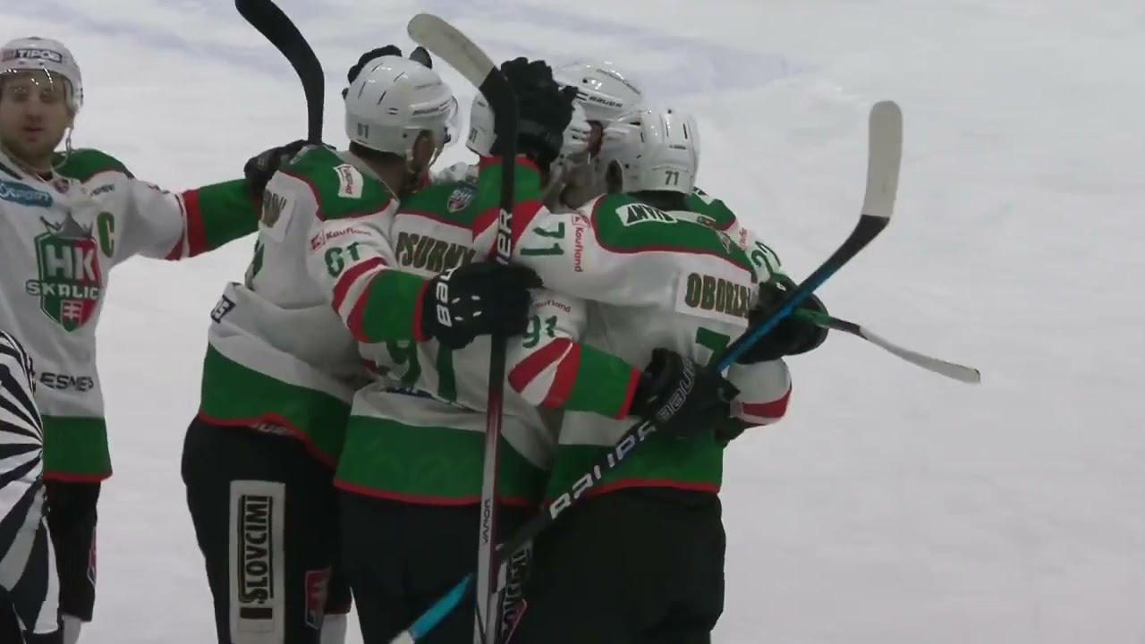 27. kolo  HC Topoľčany - HK Skalica 8:5 (HIGHLIGHTY)
