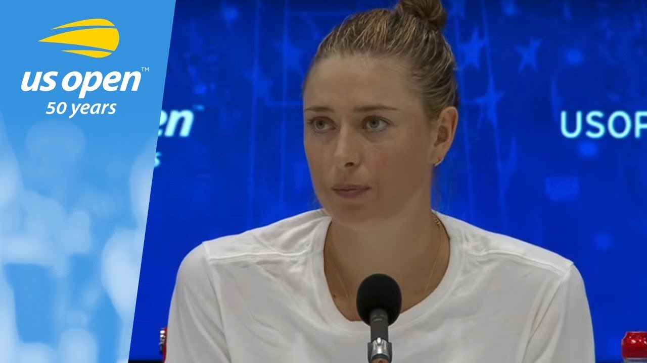 2018 US Open Press Conference: Maria Sharapova