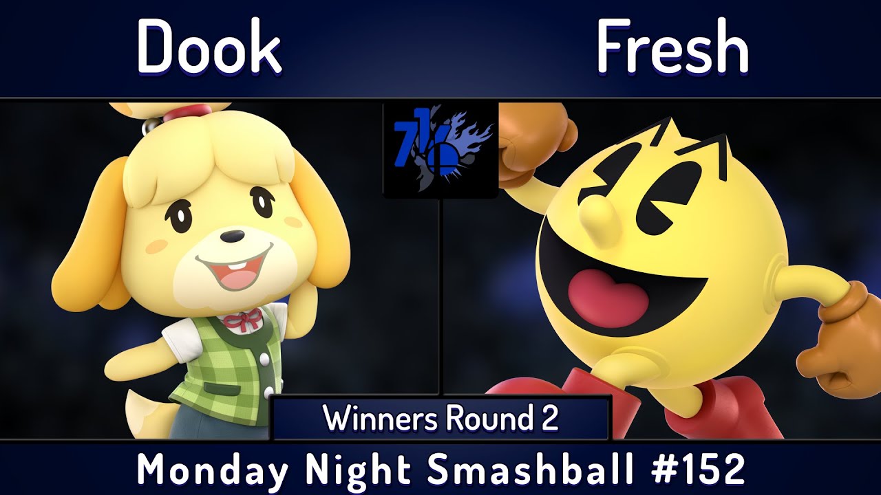 MNS # 152 | Dook (Isabelle) vs Fresh (Pac-Man) | WR2 | SSBU Smash Ultimate