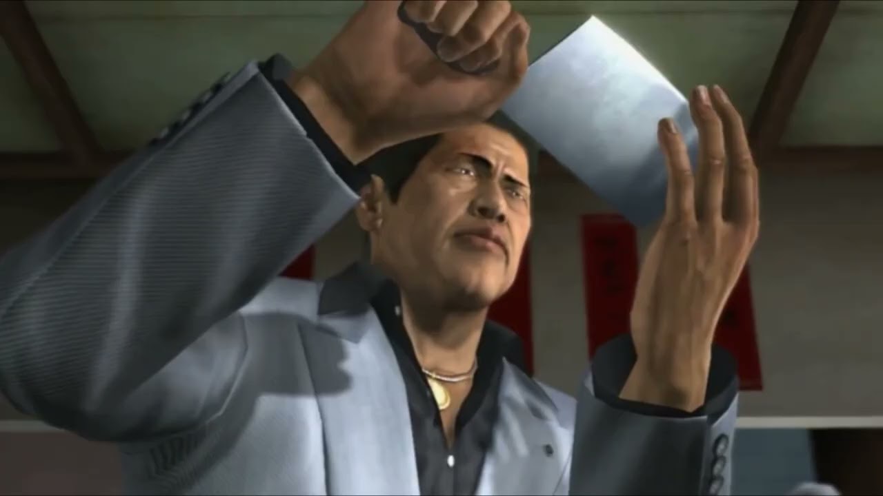 Yakuza 3 | Hamazaki eating a duck head sounds (no background audio)