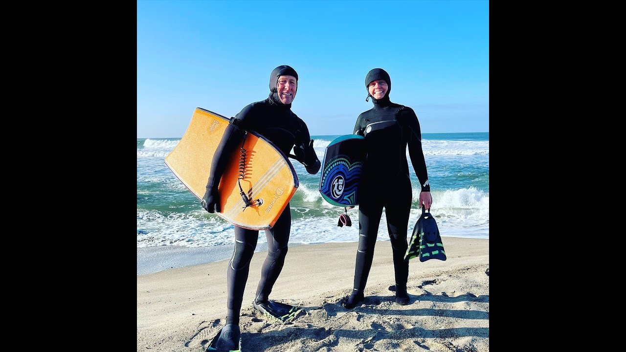 How to put on wetsuit booties and gloves with eBodyboarding.com's Jay Reale