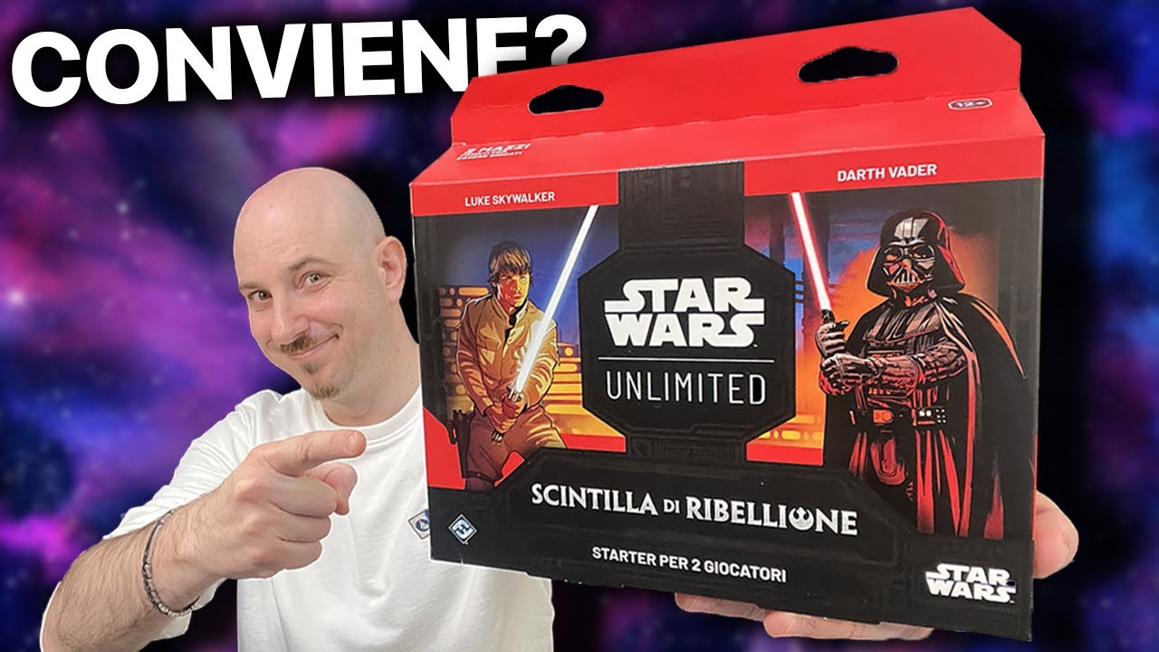 STAR WARS: UNLIMITED - STARTER PER 2 GIOCATORI - Conviene acquistarlo? [L'Emporio del Crogiolo]
