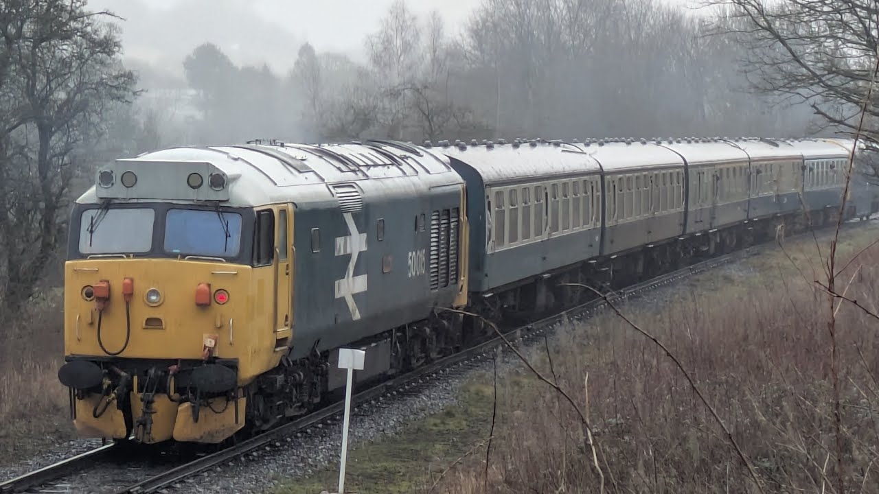 East Lancs railway - Winter warmer diesel day