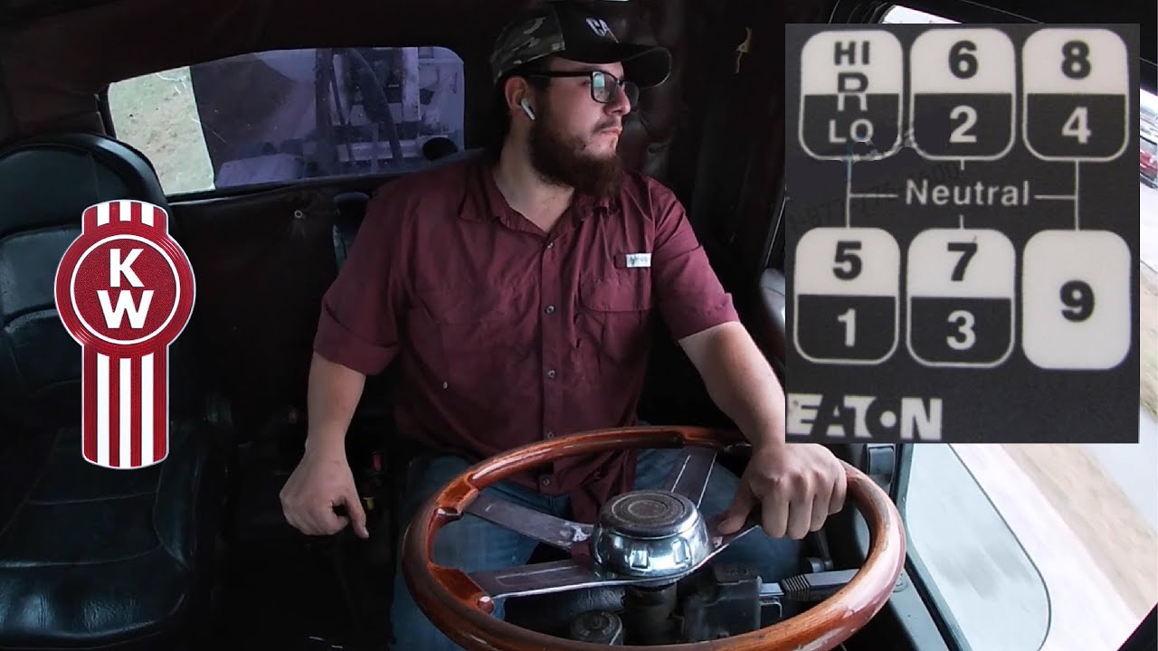 shifting a 9 speed transmission | kenworth with performance 9 speed and 12.7l 60 series Detroit
