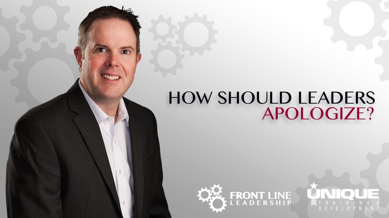 How Should Leaders Apologize?