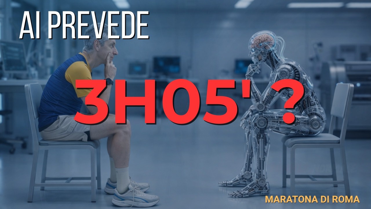 Ho chiesto all'INTELLIGENZA ARTIFICIALE se valgo 3h05' - Ep. 5: Road to Maratona di Roma