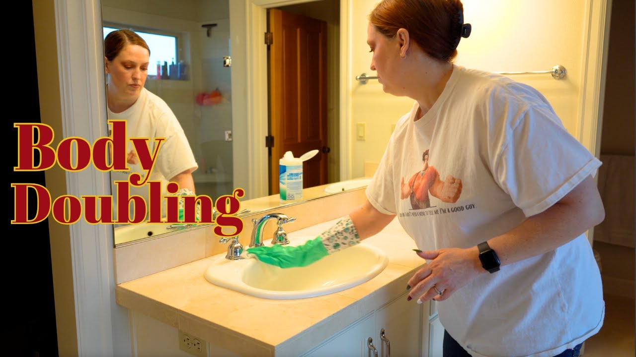 Cleaning my bathroom with you in real-time * body doubling for ADHD/Autism/Depression/Anxiety