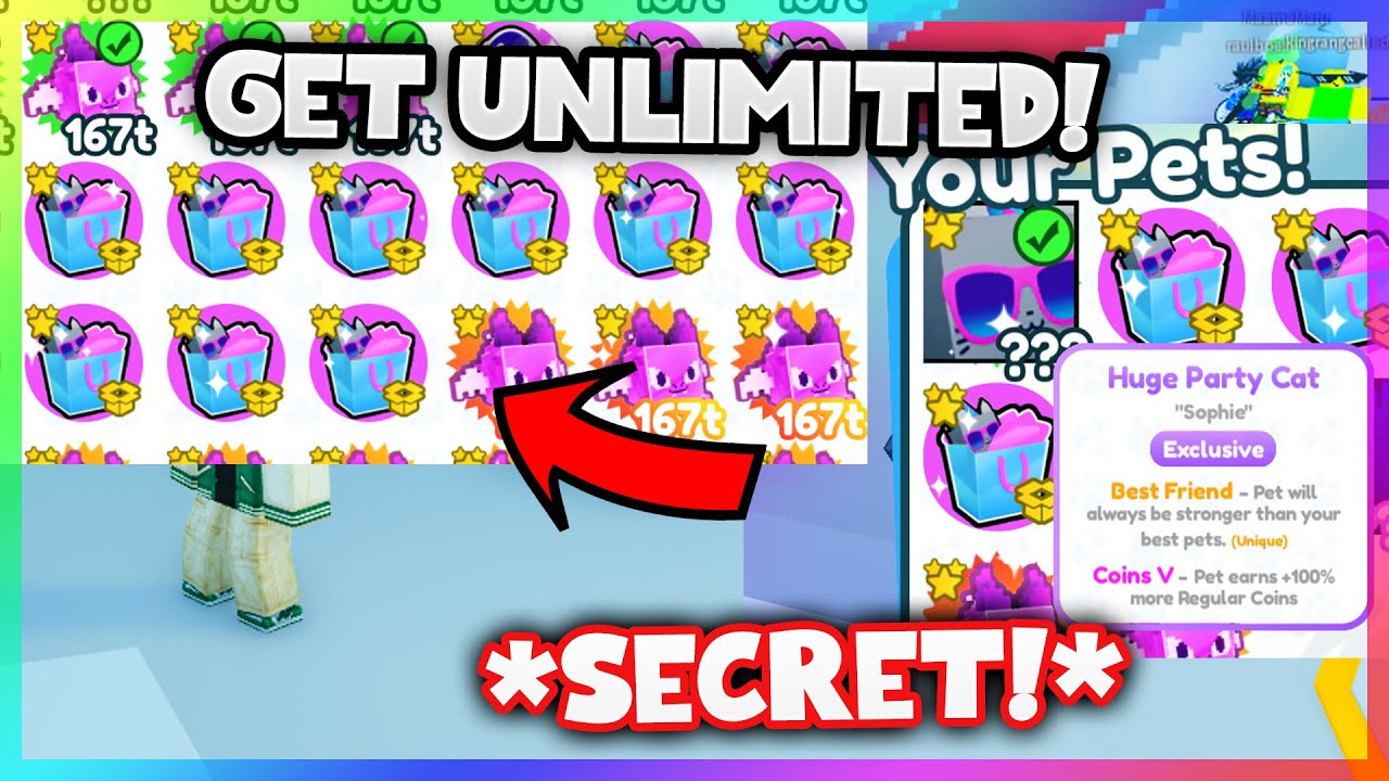 *SECRET* way to get UNLIMITED Anniversary Gift in Pet Simulator X! (Roblox)