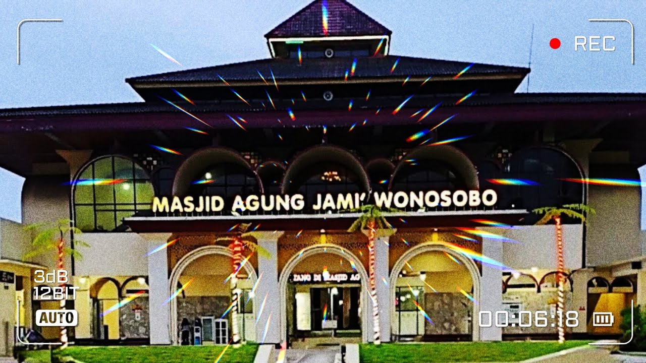 masjid agung jami wonosobo, antara wisata religi dan wisata kuliner 