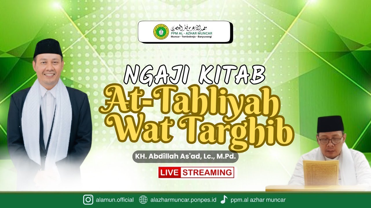 🔴Live Ngaji | 25 Januari 2026 | Pengajian Rutin Kitab Kuning Bersama KH. Abdillah As'ad, Lc., M.Pd.