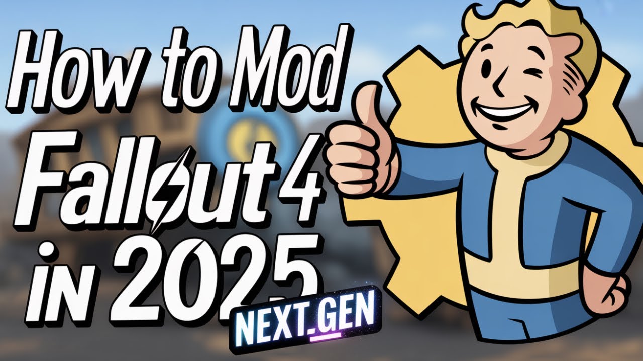 How to Mod Fallout 4 in 2025 | Next Gen Update Guide (Step by Step)