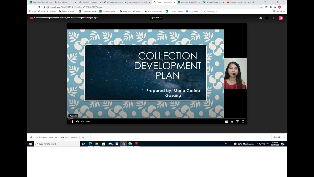 Collection Development Plan || Tips from the Librarian itself