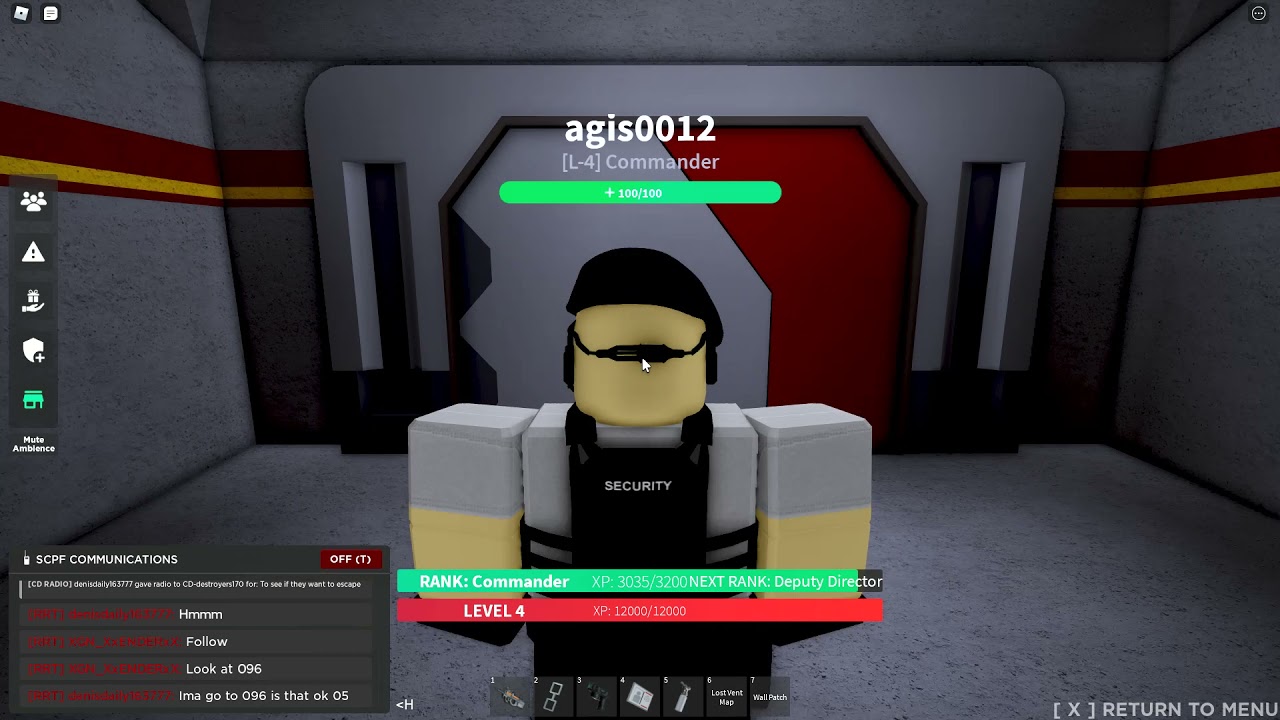 SCP: Site Roleplay #1