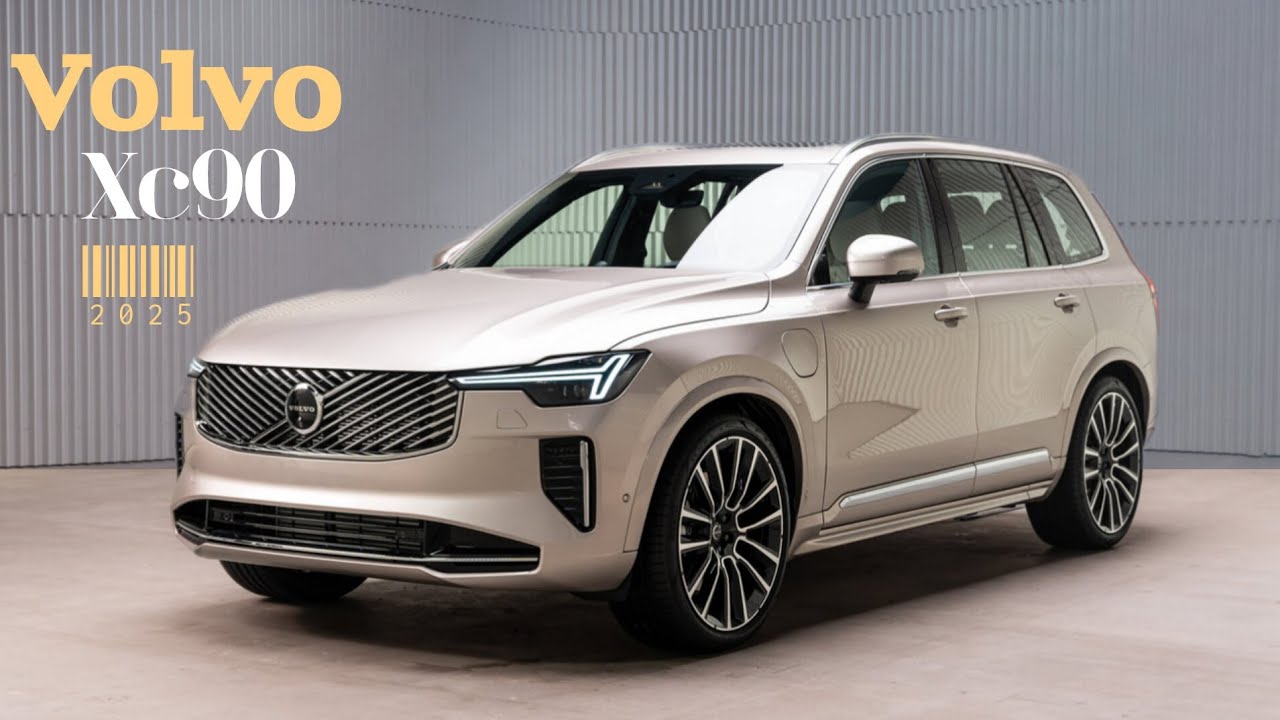 سيارة فولفو اكس سي 90 2025 volvo xc90 اكبر سياره suv سويديه بمواصفات آمان عاليه 