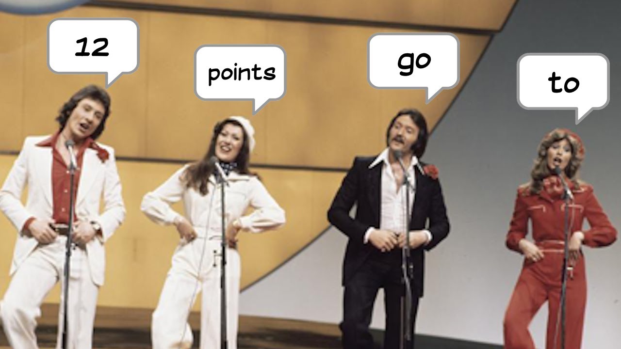 All 12 Points in Eurovision Song Contest 1976