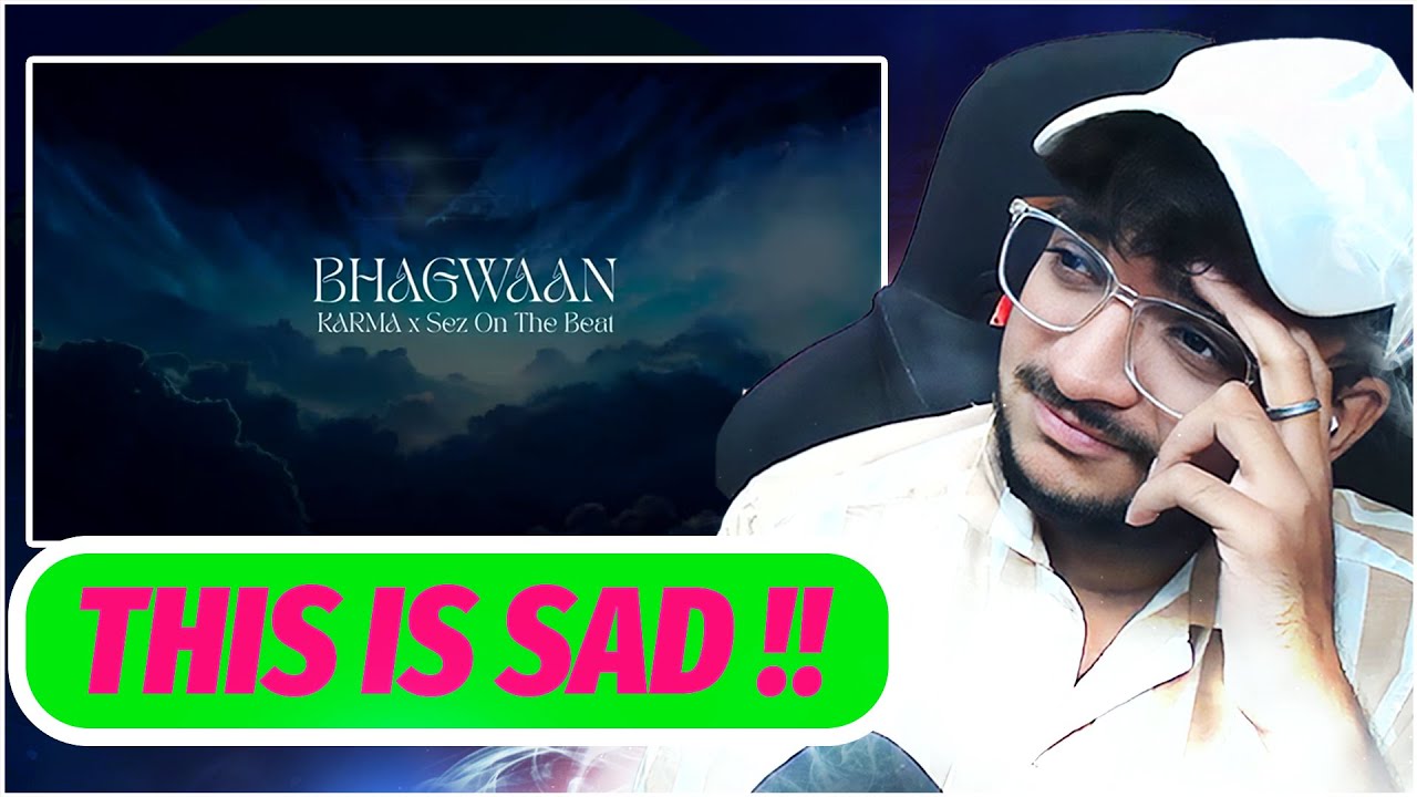 KARMA x Sez On The Beat - BHAGWAAN Reaction Video - JUNIOR REACTS