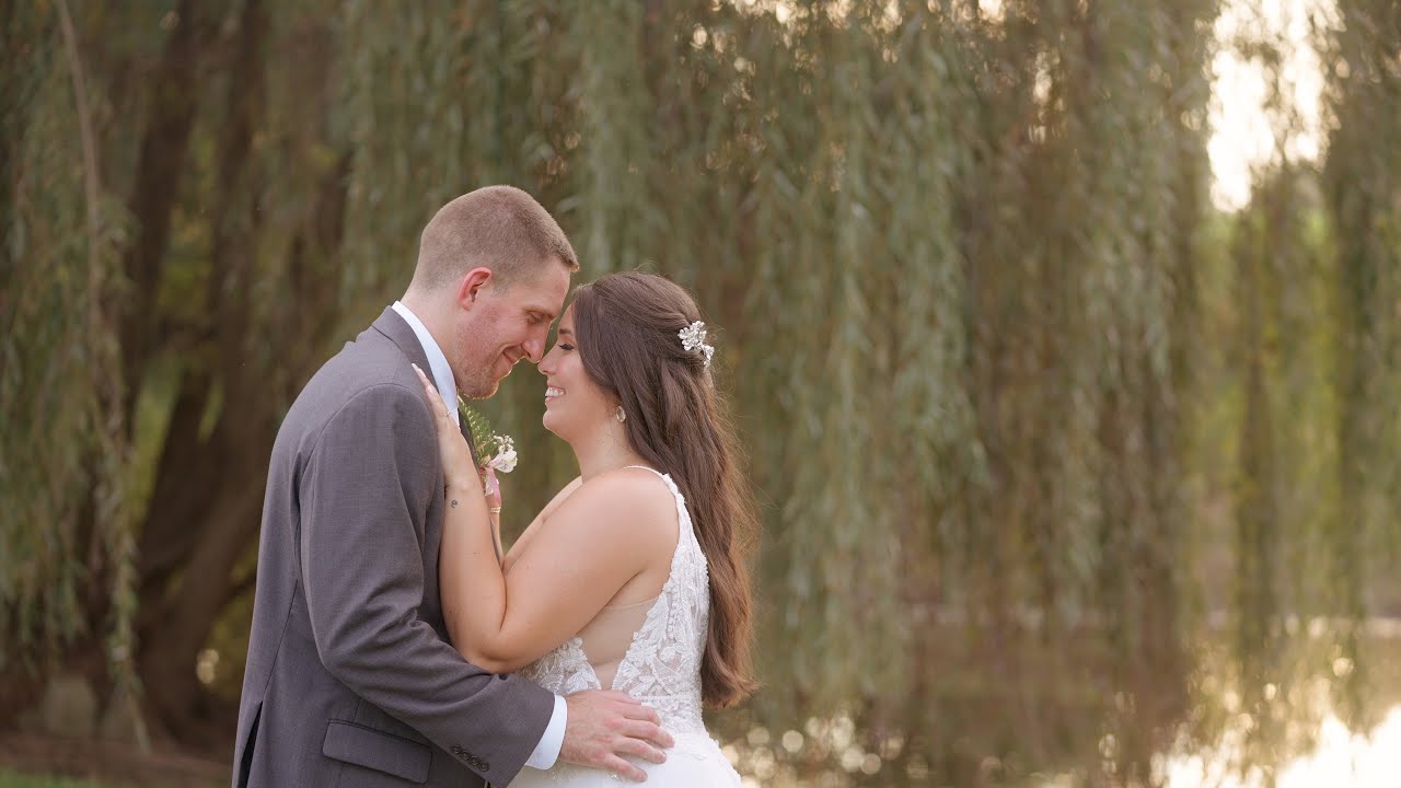 Ashley + David - Central Illinois Backyard Wedding