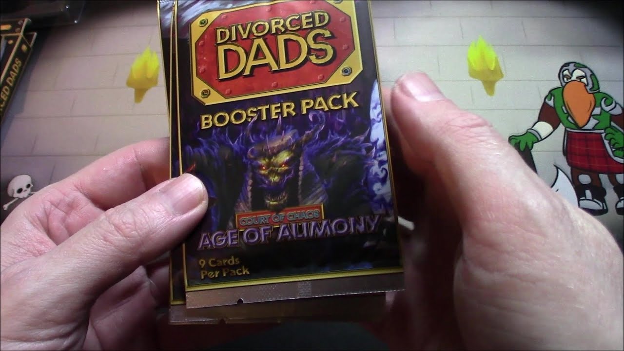 Divorced Dads AGE OF ALIMONY Booster Packs!!!!!