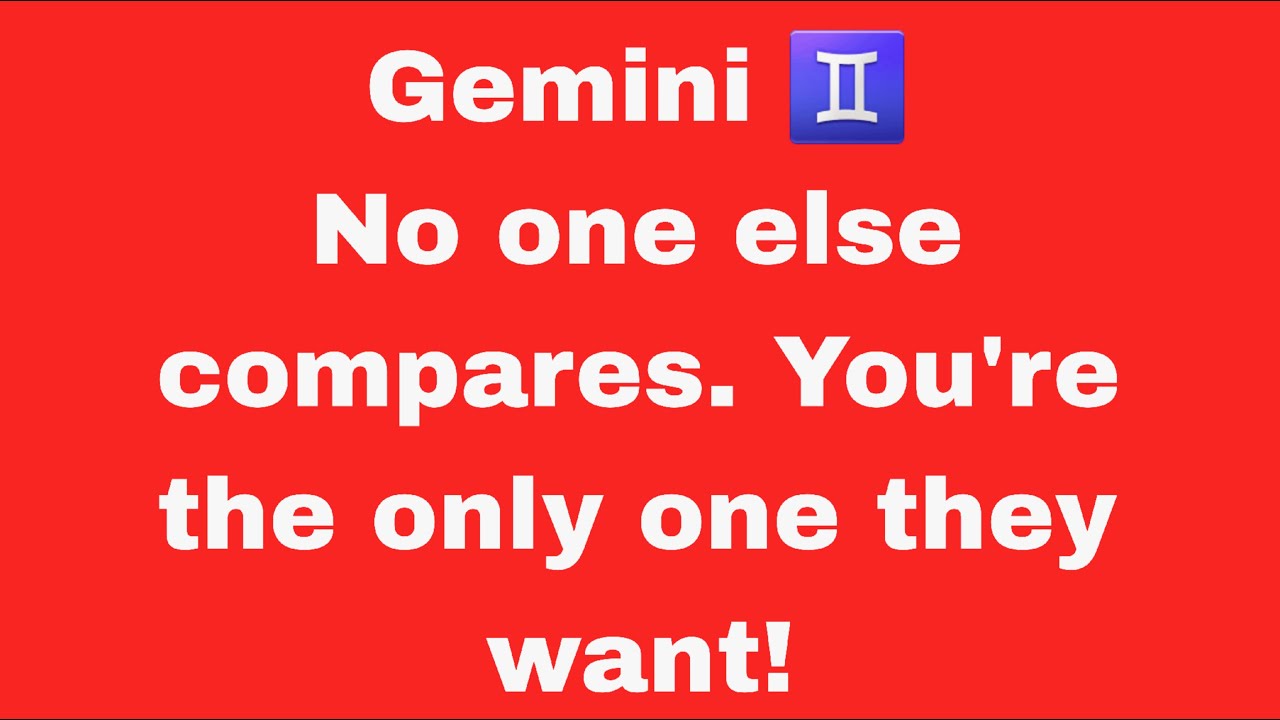 GEMINI♊