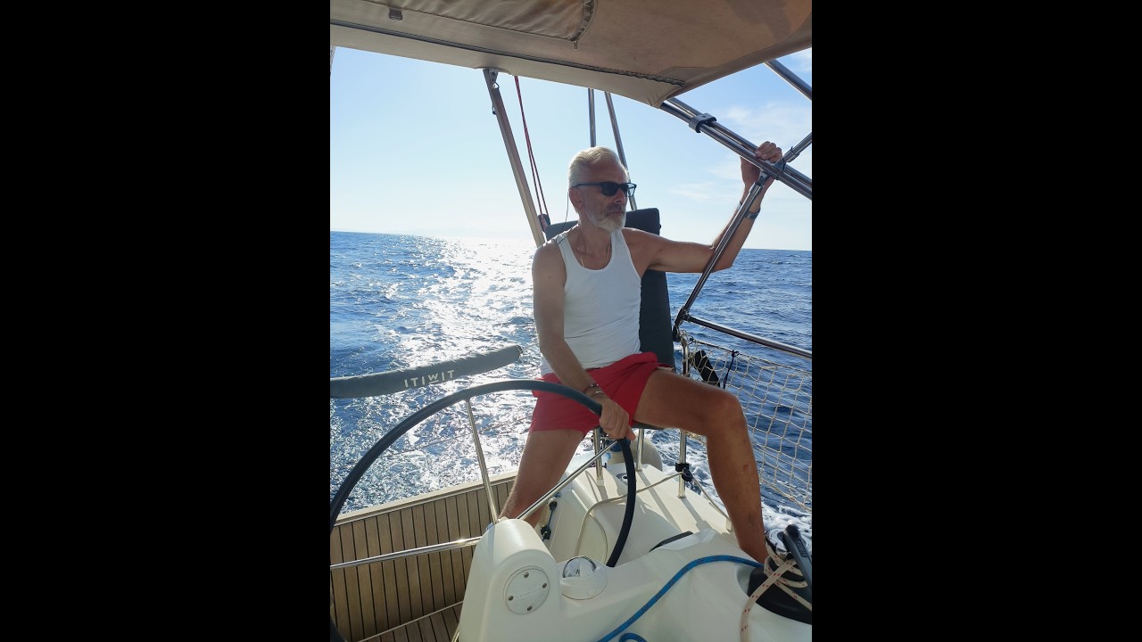 Estate2024  lavori su Isotta,  prime uscite con i nipoti Elba e Corsica prima parte Sailing isotta2