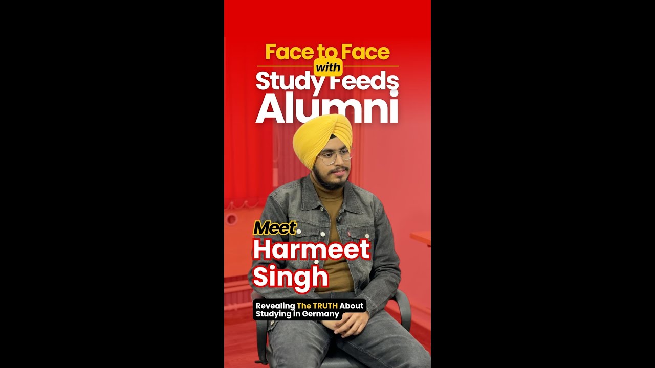 Face to face with Study Feeds Alumnus | Meet Harmeet Singh