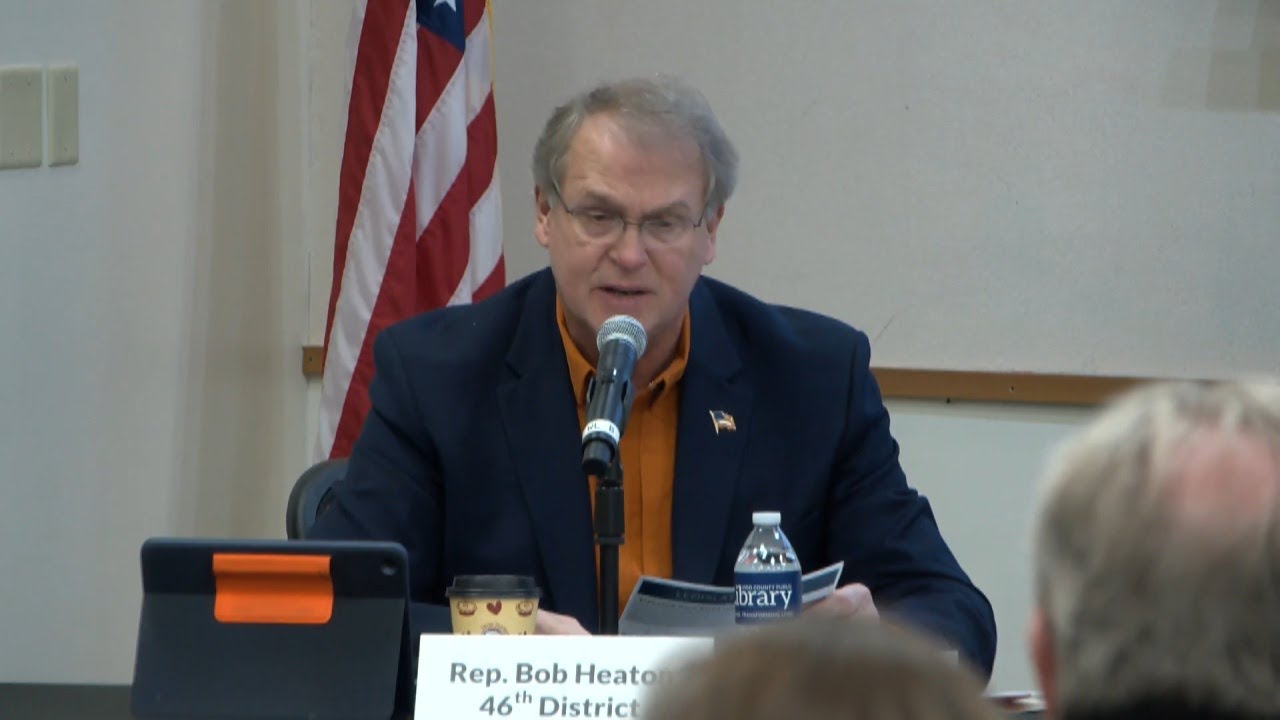 Indiana Legislators answered questions from the public at this year's second cracker-barrel session