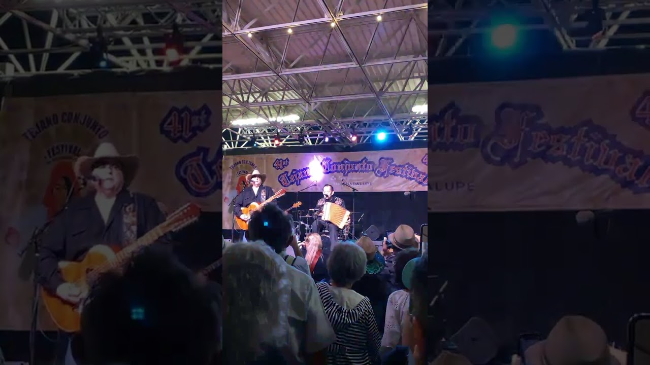 Flaco Jimenez & Max Baca at The 41st Annual Tejano Conjunto Festival