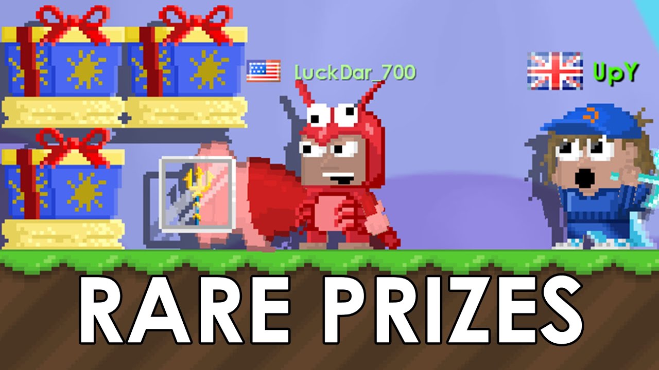 Whatever Prize You Get, You Keep in Growtopia