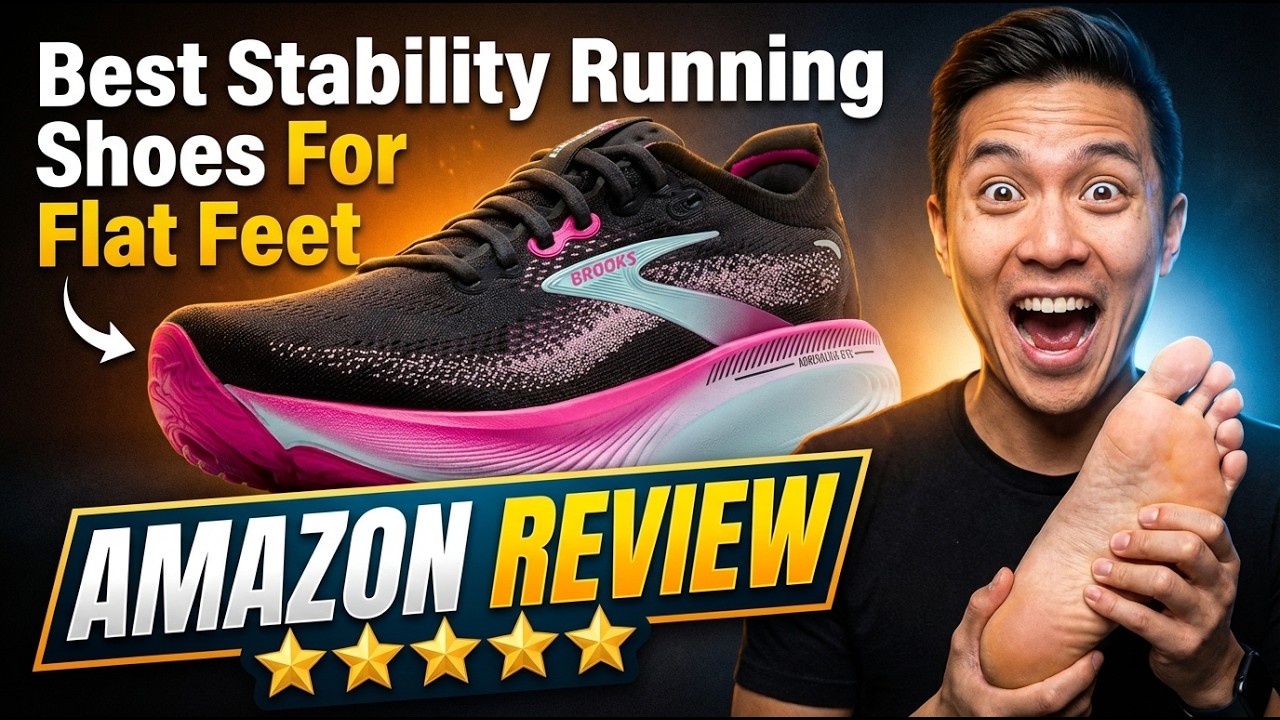 Best Stability Running Shoes For Flat Feet | Brooks Adrenaline GTS 24