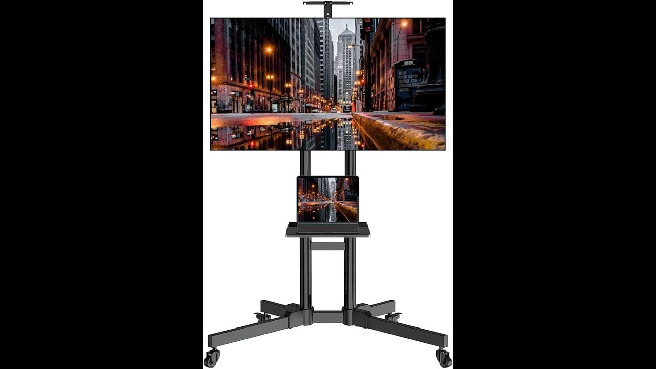 SOPORTE PARA T.V.  MOVIL CON RUEDAS
