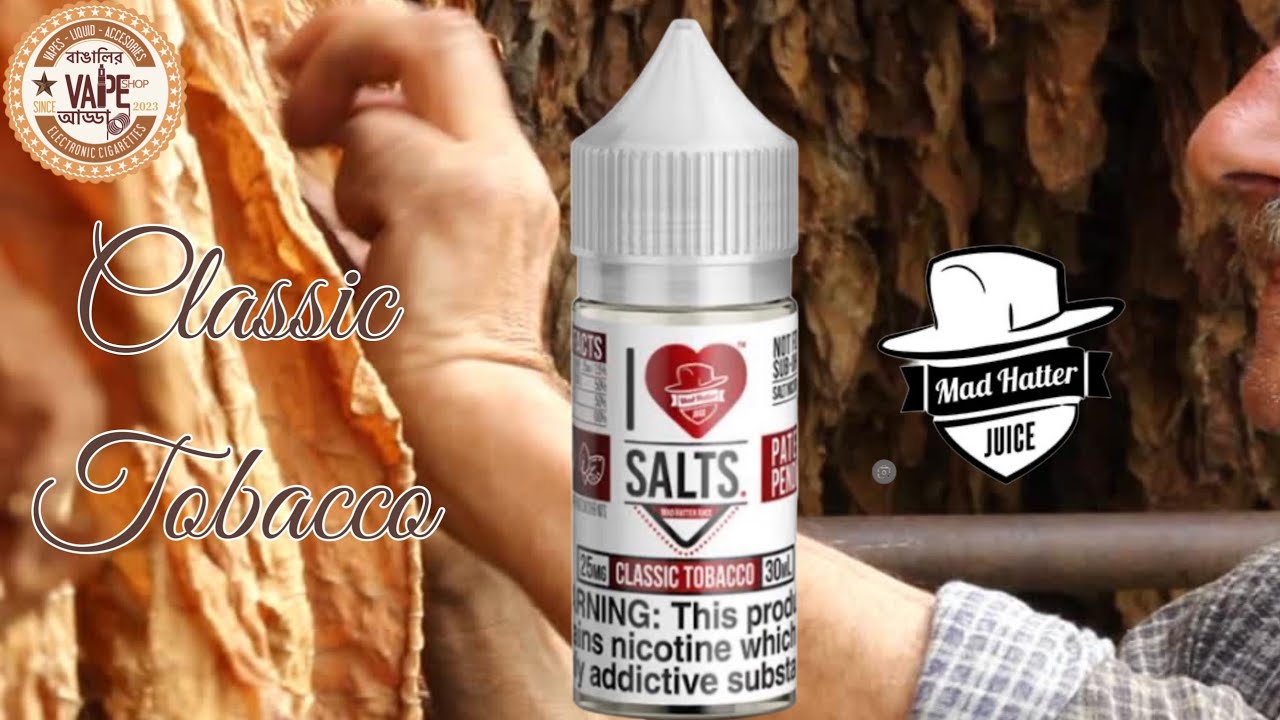 Классический табак!! Обзор I love salts #вейпинг #вейп #vapelife #vapeshop #ejuicereview