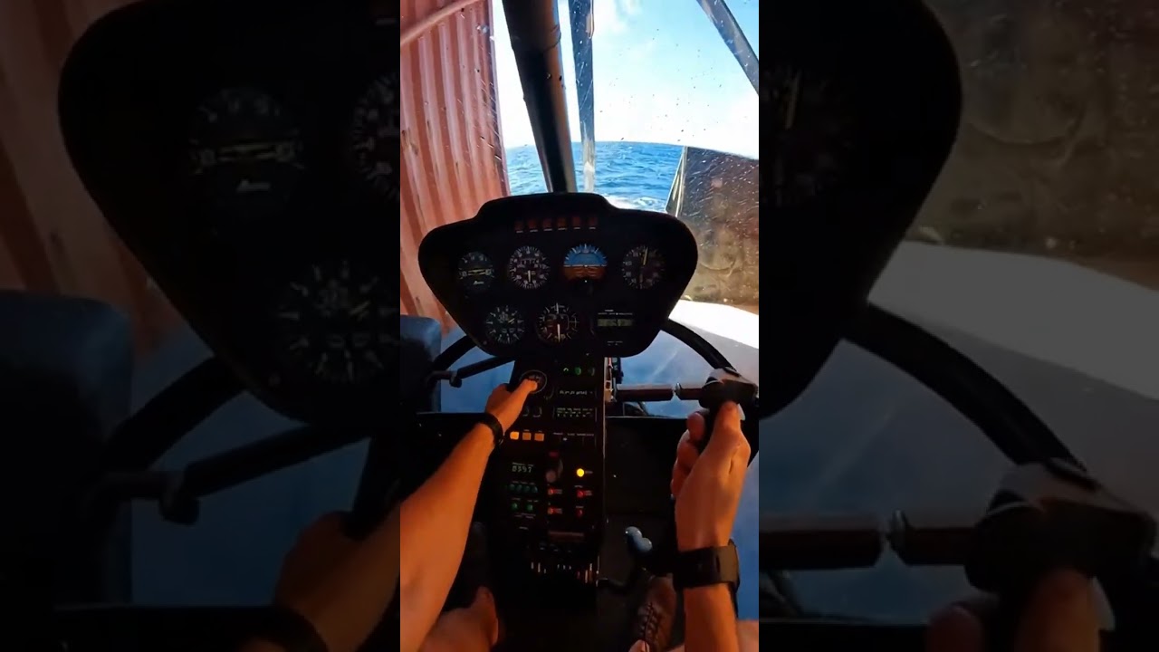 Man Discovers Helicopter in Floating Container 😲