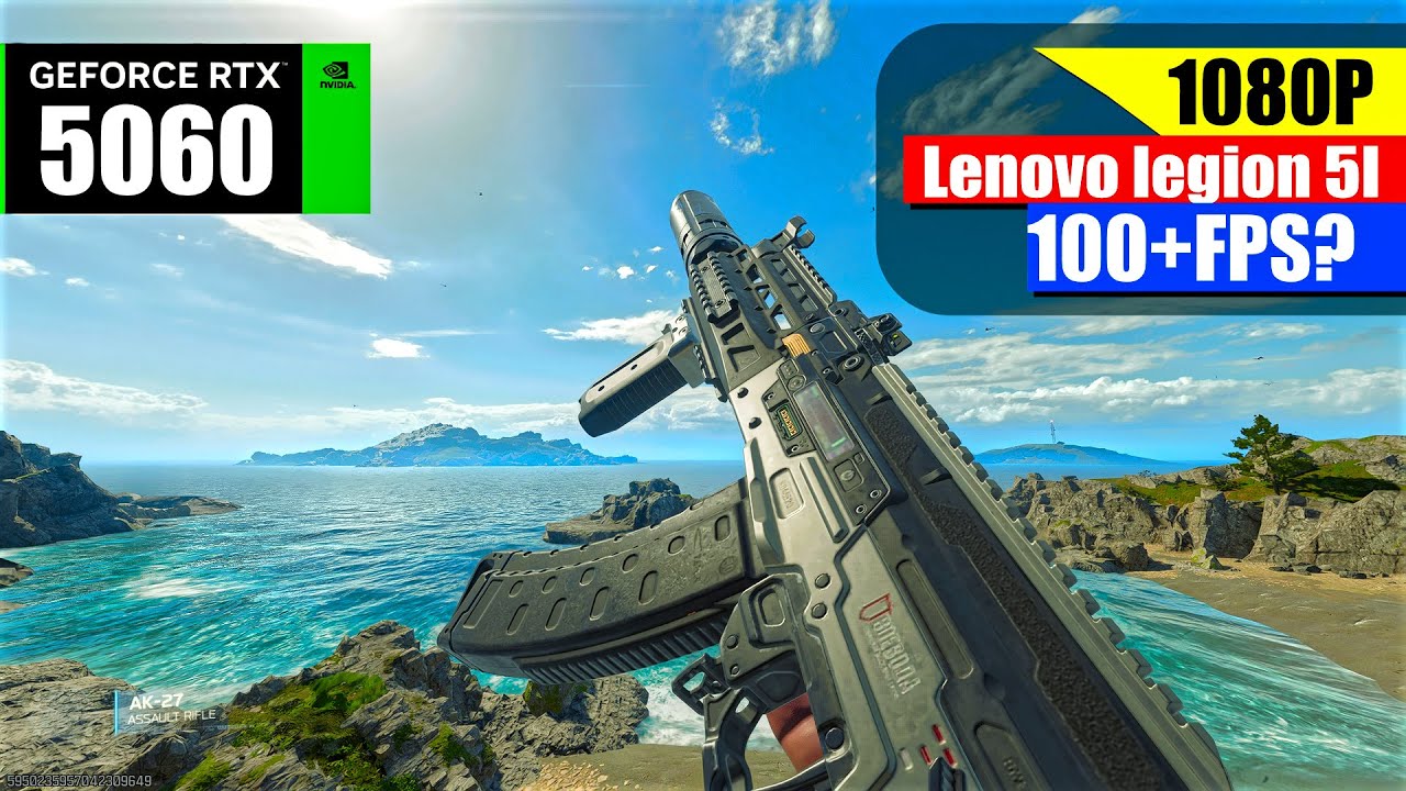 Lenovo Legion 5i RTX 5060 1080p FPS Test 🔥 Call of Duty Black Ops 7 Ultra Settings