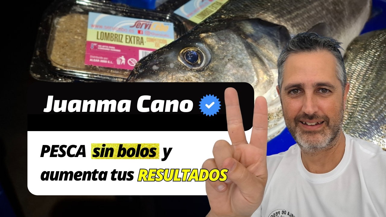 PESCA 🔴MÁS🔴 con un planteamiento correcto