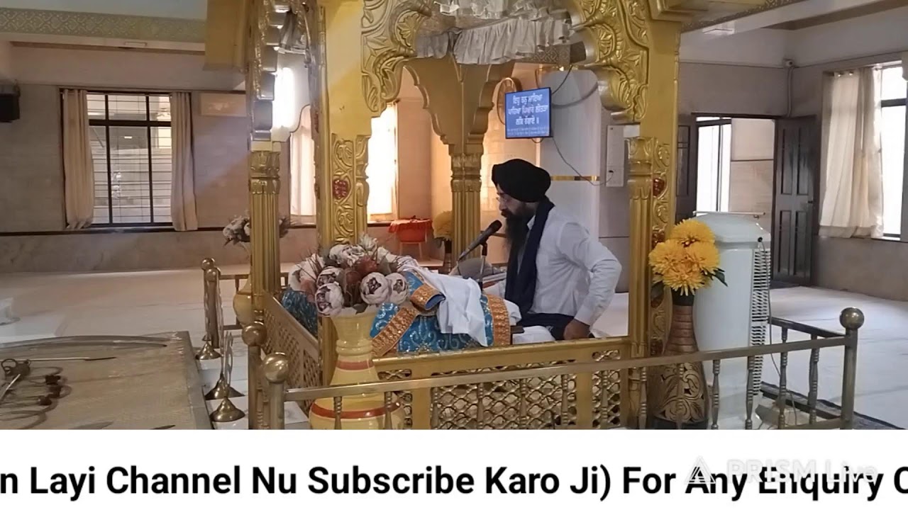Live streaming of Gurdwara Sri Guru Singh Sabha Vashi, Sector - 9