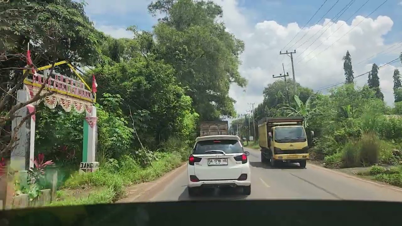 Perjalanan menuju kotabaru via jalan bypass banjarbaru-batulicin #banjarbaru #batulicin #bypass 