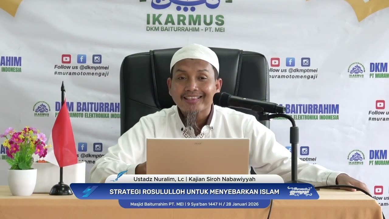 Strategi Rosululloh untuk Menyebarkan Islam - Ustadz Nuralim, Lc