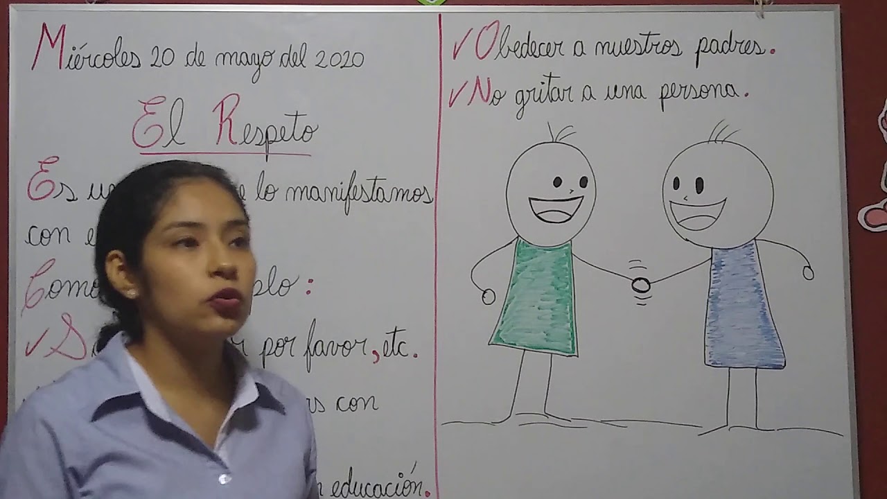 PERSONAL SOCIAL (2do grado) - EL RESPETO