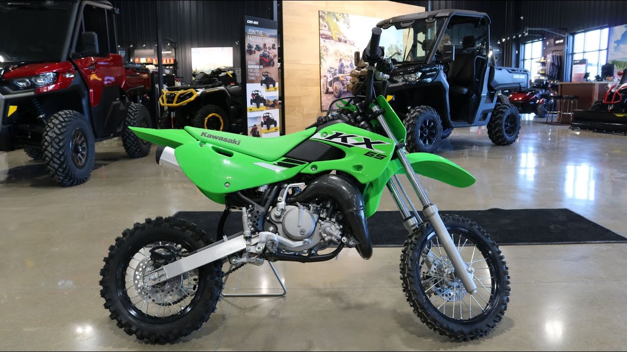 New 2025 Kawasaki KX 65 Motocross Off Road Motorcycle For Sale Near Ames, IA