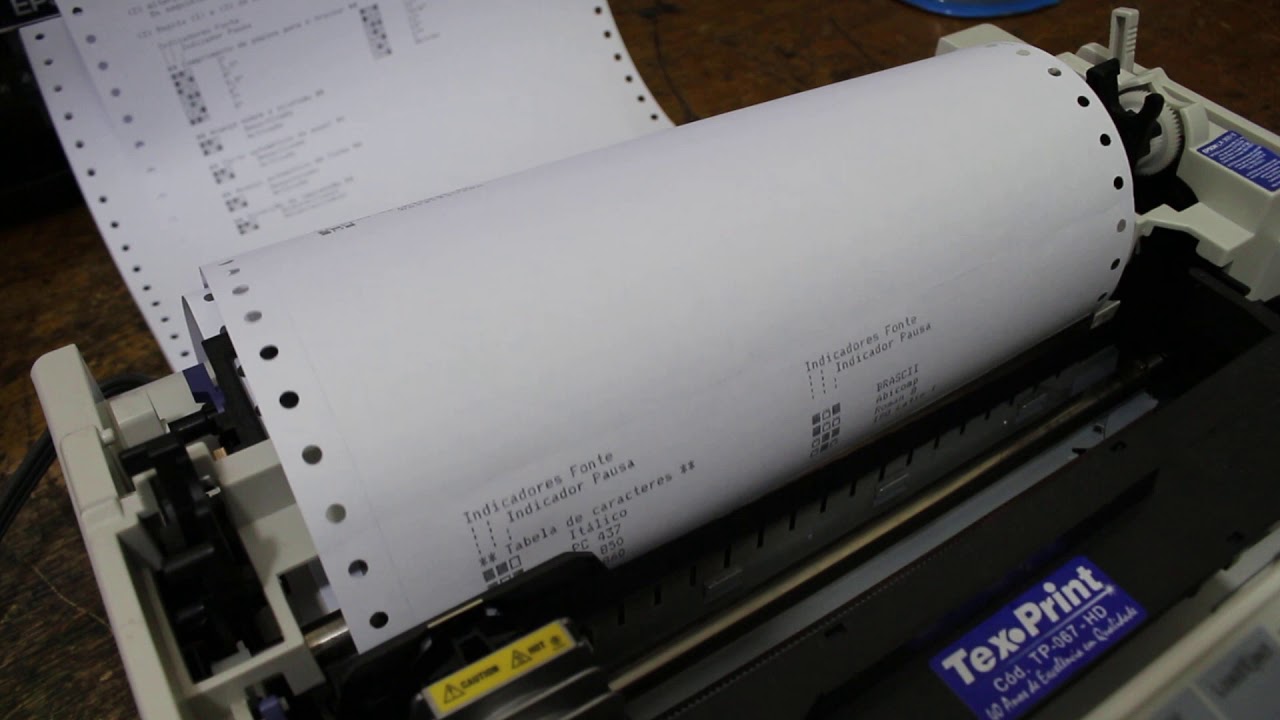 Lx 300+ Função tear off ativada ,Corte automático papel , como configurar