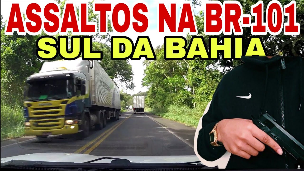 Assaltos na BR-101, Zona vermelha no Sul da Bahia