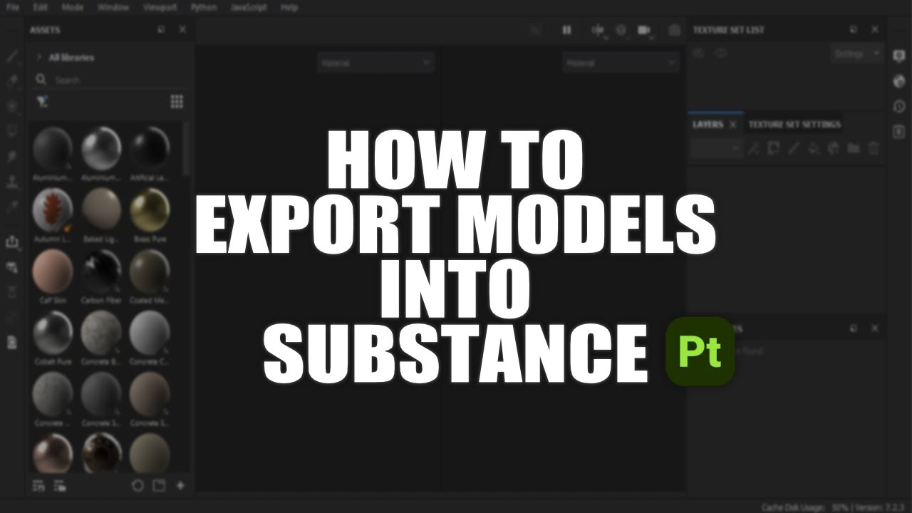Exporting and Importing models from Blender to Substance Painter | THE RIGHT WAY!