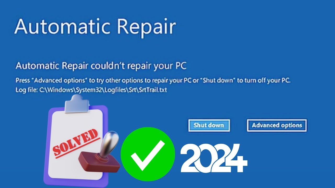 Исправление ошибки запуска ПК в Windows 10/11 | Устранение циклического автоматического восстанов...